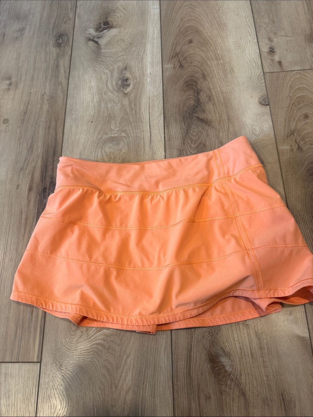 Lululemon Peach pace rival skirt, 8 - Picture 2 of 6